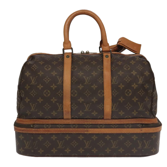 LOUIS VUITTON Monogram Sac Sports Boston Bag M41444 LV Auth 94751 - Picture 2 of 16